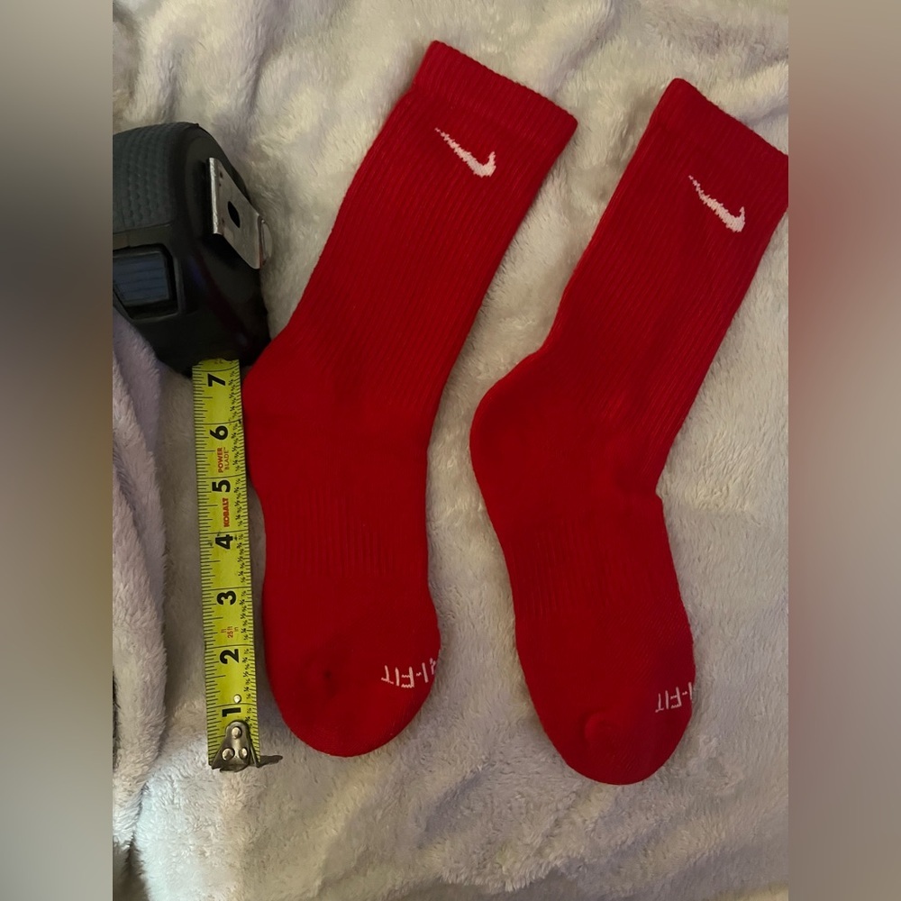 Nike Red Crew Socks - Picture 6 of 6